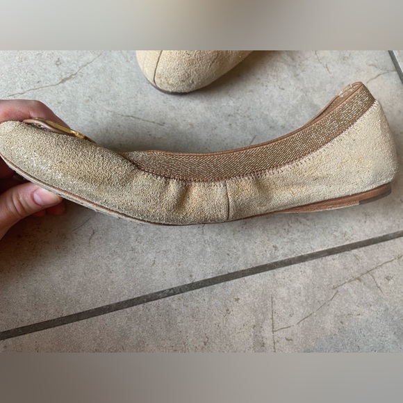 Tory Burch Caroline ballet flats. Size 7.5. Previously worn and loved! - Picture 4 of 9